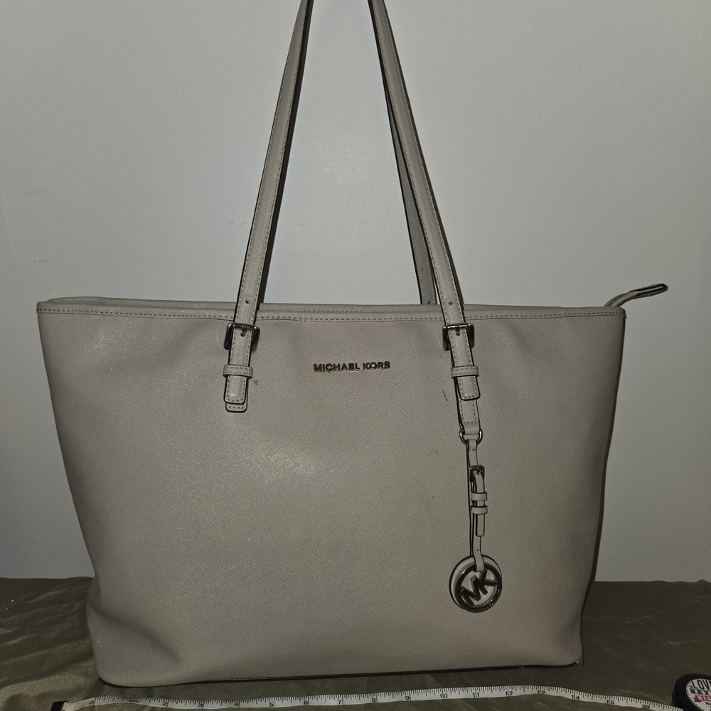 Michael Kors Gray Tote Bag